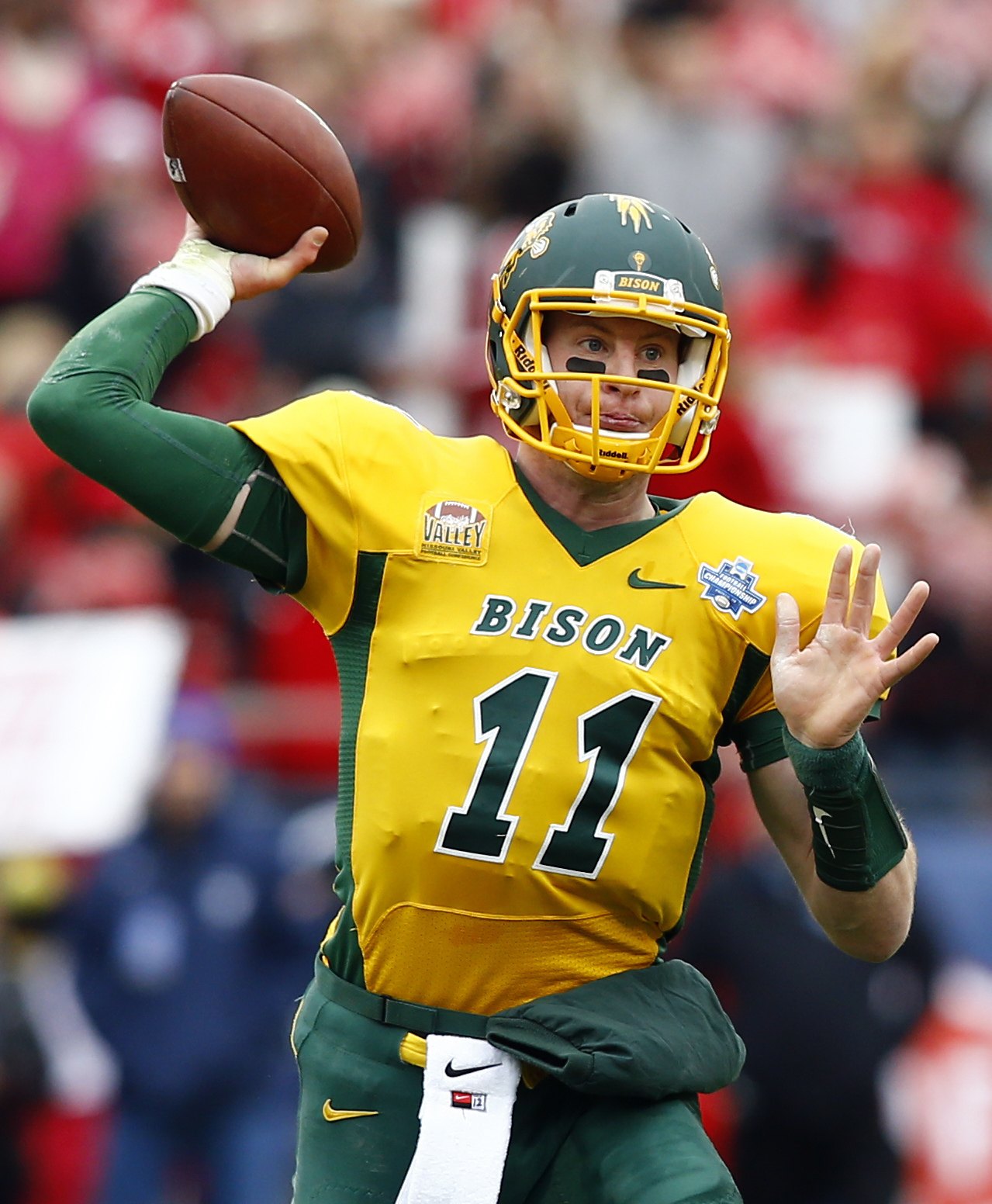North Dakota State’s Carson Wentz could be the Los Angeles Rams quarterback of the future if he is selected with the first overall pick in next week’s NFL draft.