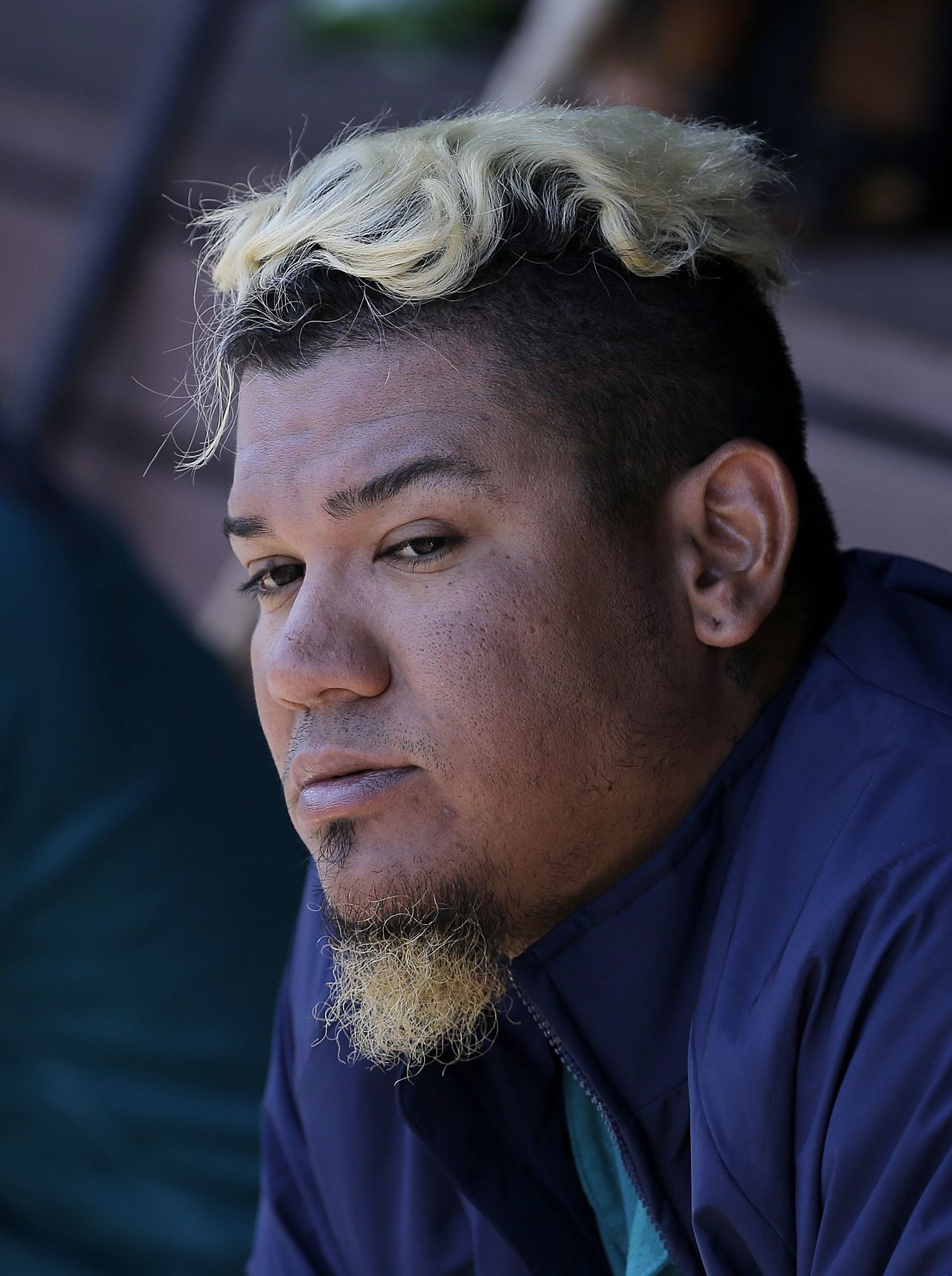 Mariners starting pitcher Felix Hernandez has pitched 13 innings this season and has allowed just four hits and one run, but is 0-1.