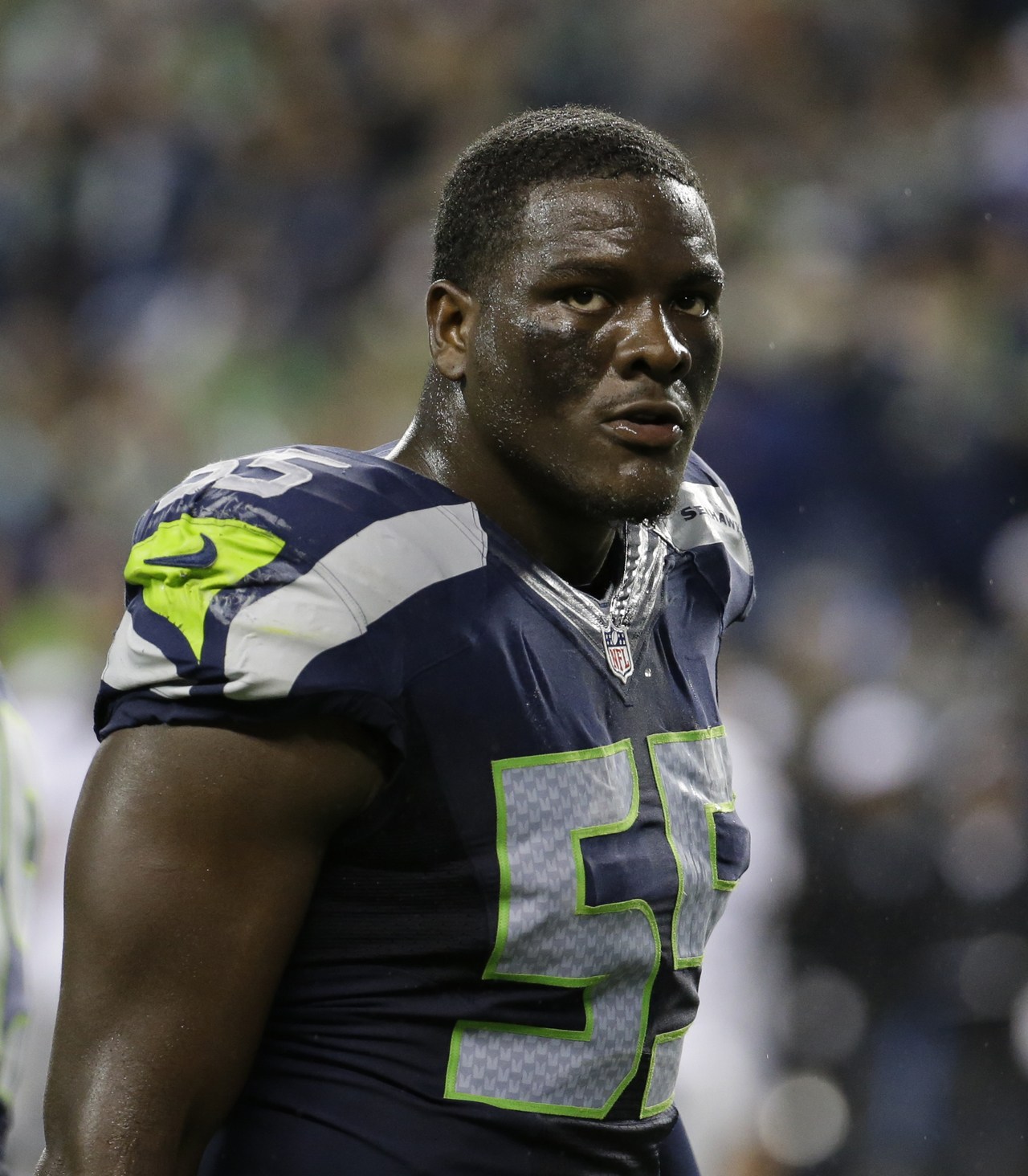 Defensive end Frank Clark, who the Seahawks selected in the second round of last year’s draft, was a controversial pick.