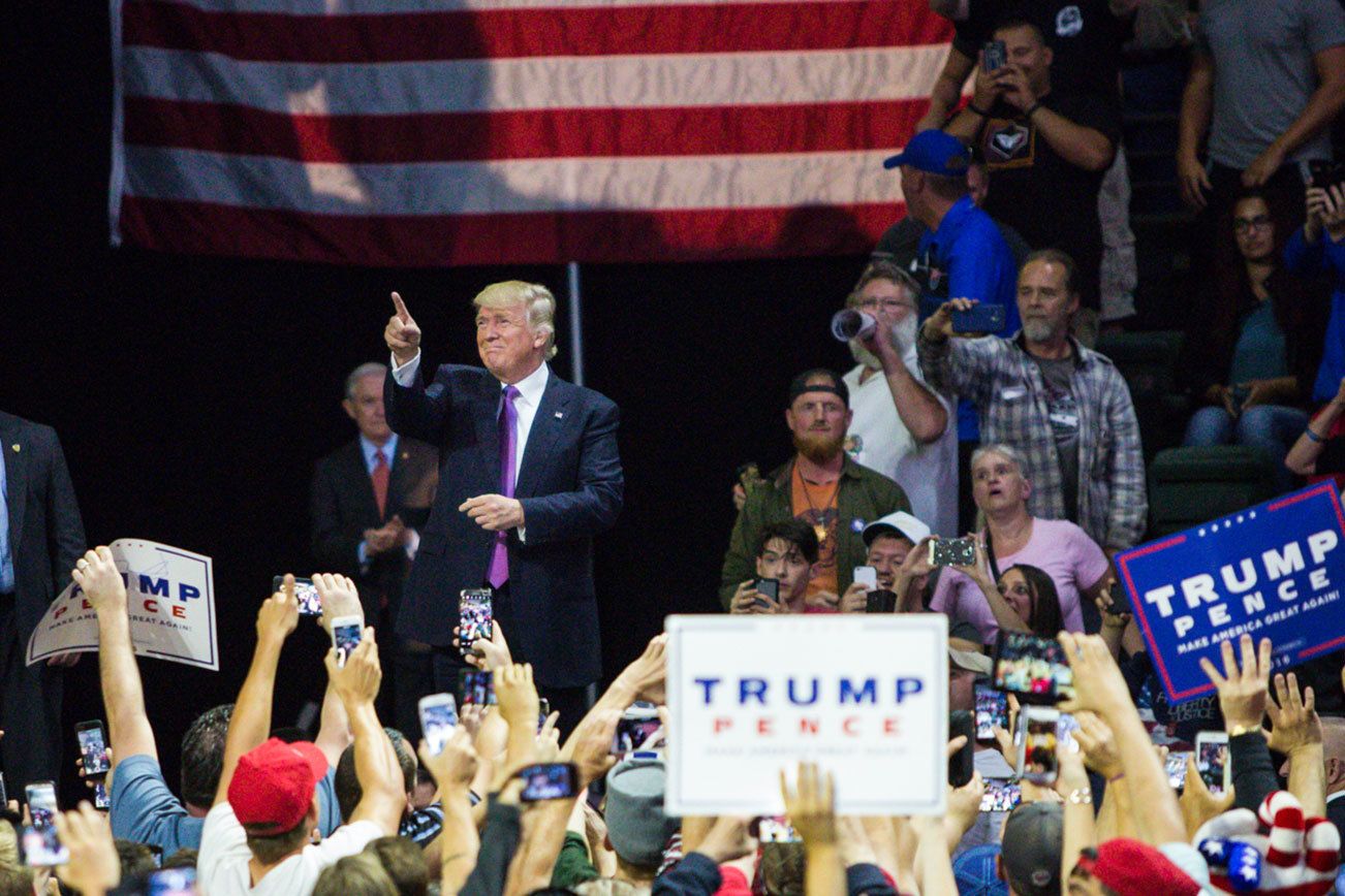 Everett spent $79,000 in staffing, equipment for Trump
