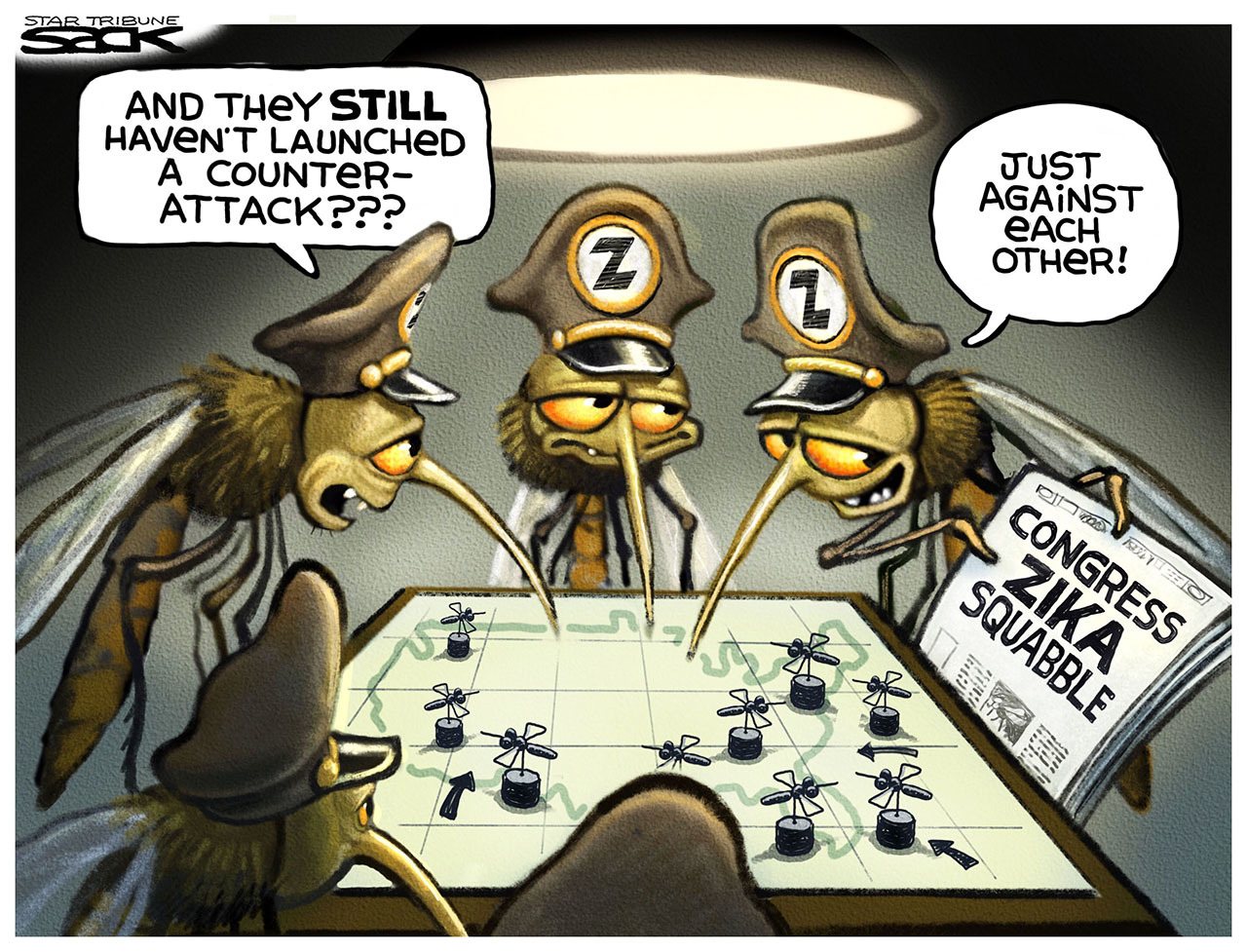 Editorial cartoons for Monday, Sept. 12