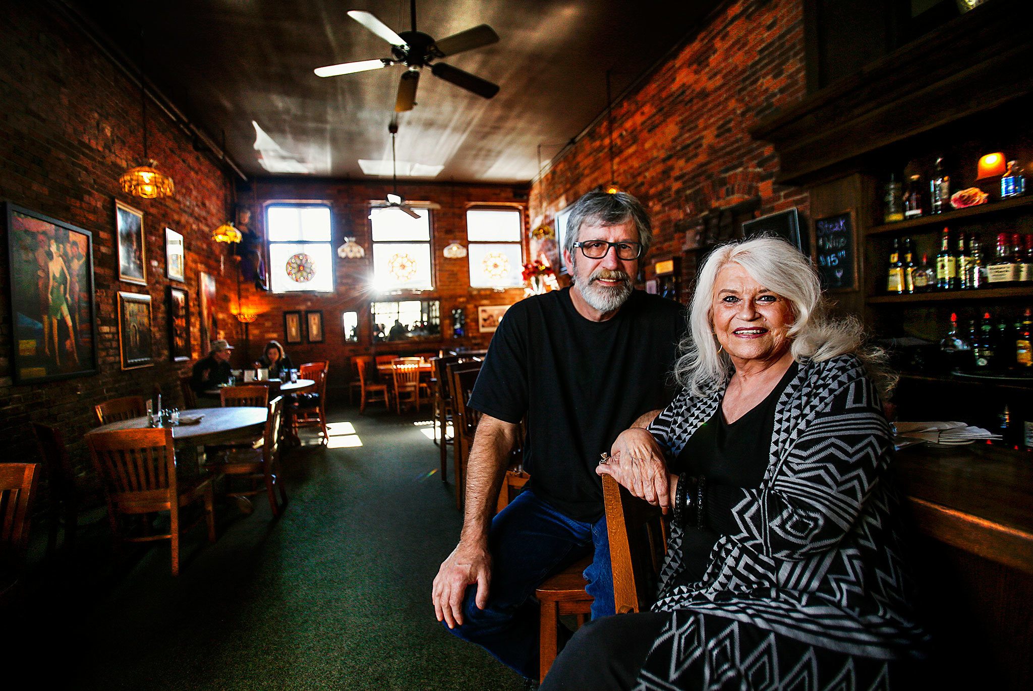 Jim and Karen Staniford have owned the Vintage Cafe on Hewitt Avenue for 40 years. They have changed the name of the cafe, and the menu over the years, but it has stayed in the same place. (Dan Bates/The Herald)