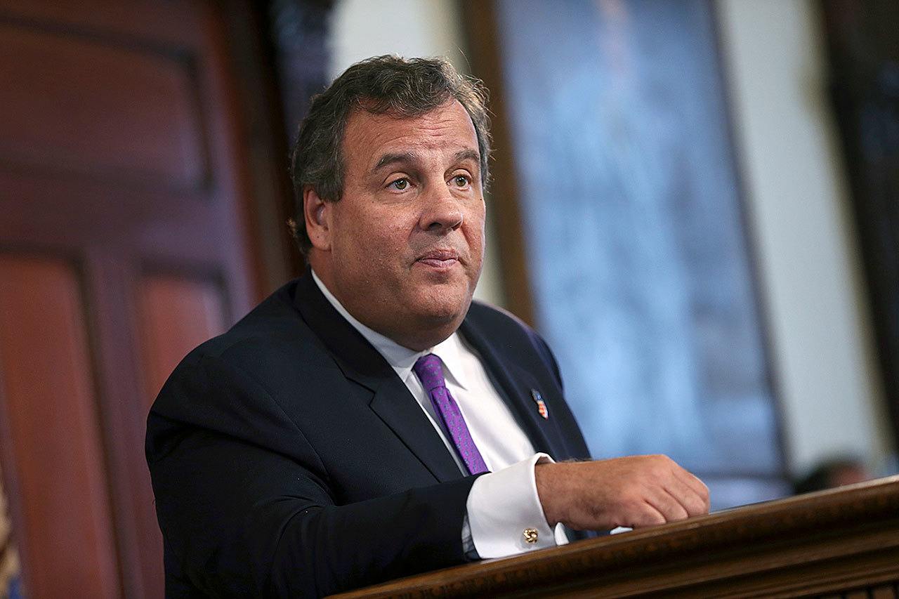 In this Aug. 29 photo, Gov. Chris Christie listens to a question from the media in Trenton, New Jersey. (AP Photo/Mel Evans, File)
