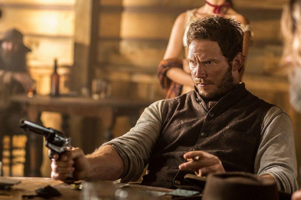 Chris Pratt as Josh Faraday in the movie “The Magnificent Seven” directed by Antoine Fuqua. (Sam Emerson/Columbia Pictures)
