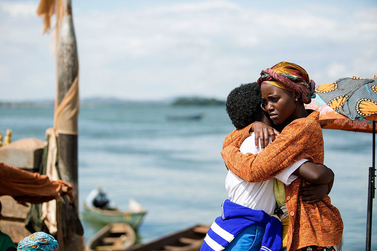 Disney Lupita Nyong’o and Madina Nalwanga star in “Queen of Katwe.”