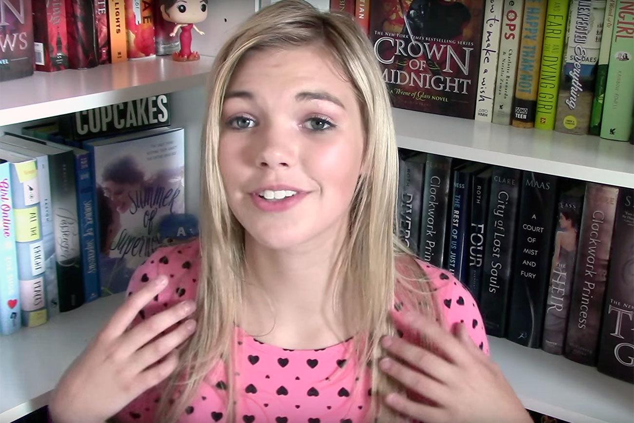 Snohomish 14-year-old is a book-reviewing video sensation