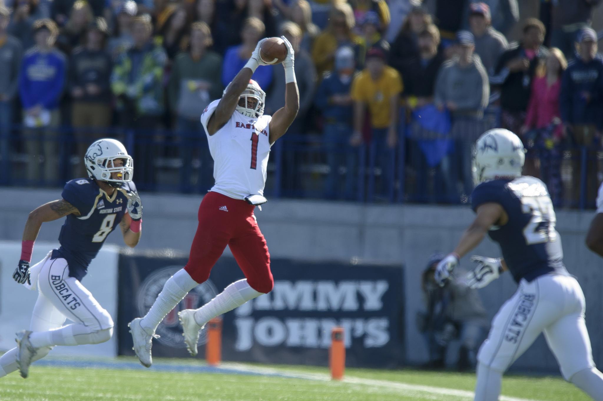 Gubrud’s 4 TD passes carry Eastern past Montana State 41-17
