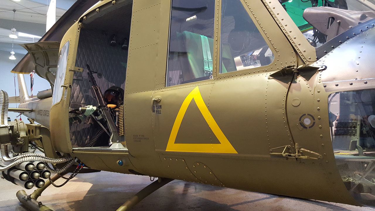 Identifying helicopter battalions a matter of color and shape