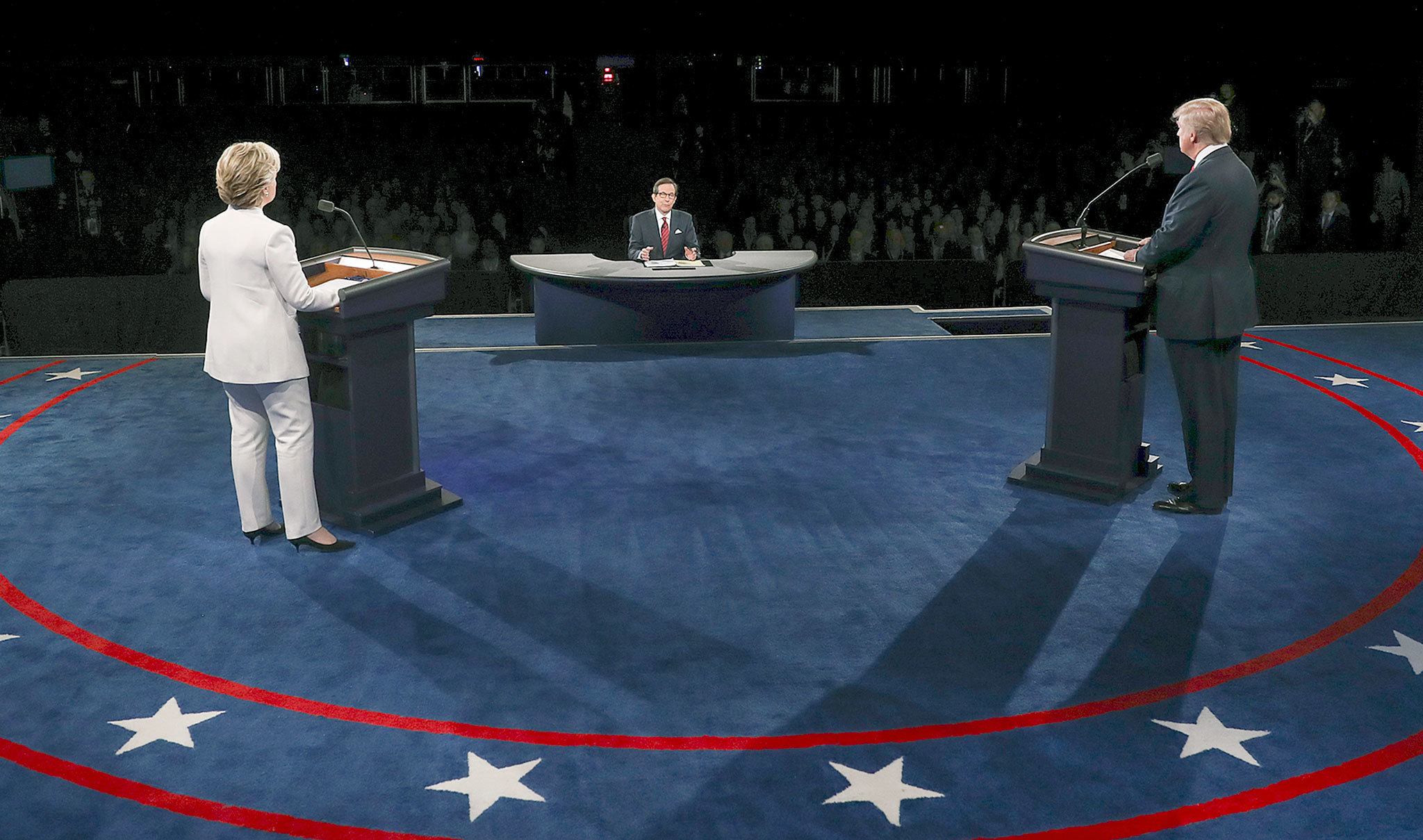AP fact check: Trump, Clinton and their debate claims