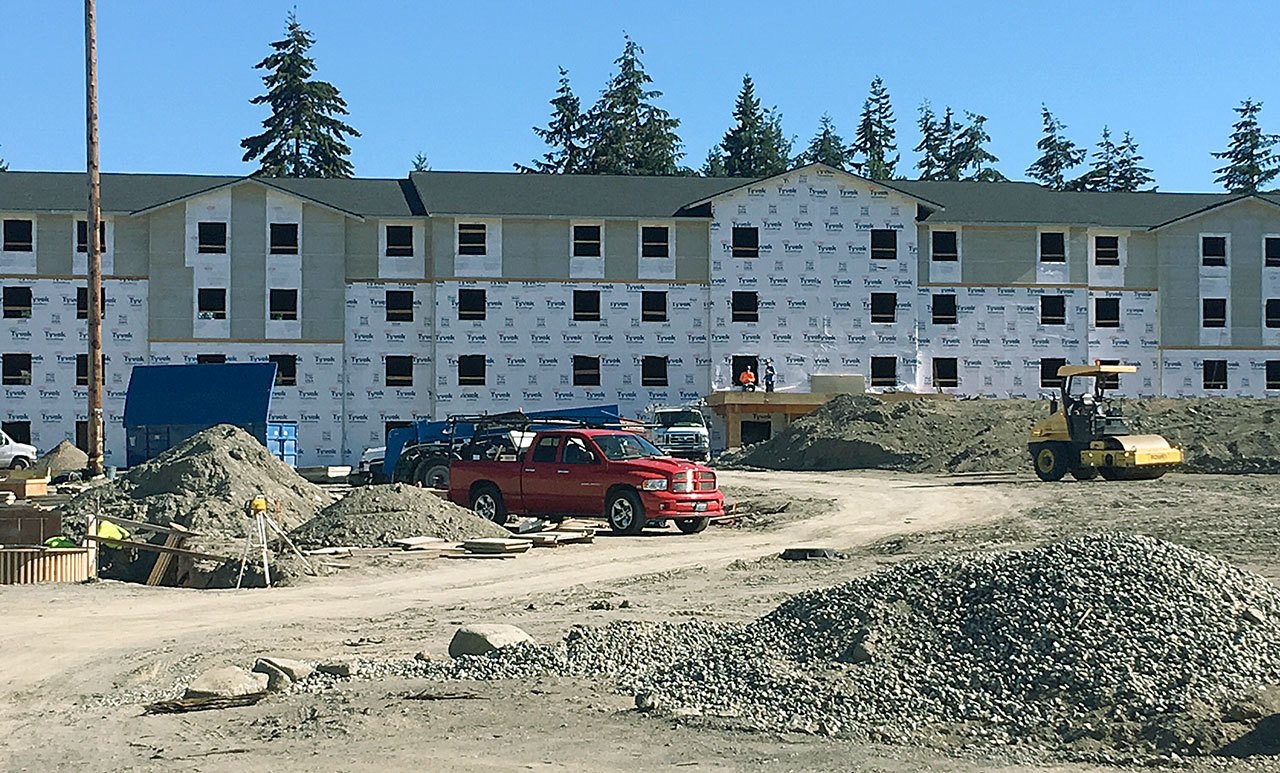 A Bellevue developer is building in Everett the first of 25 WoodSpring Suites hotels planned in the the Pacific Northwest. (Jim Davis / HBJ)