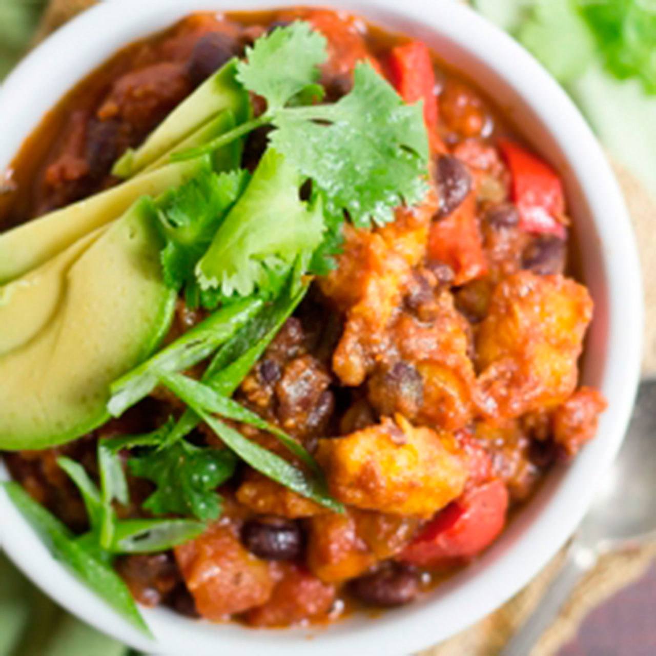 If you are making a gradual switch to a plant-based diet, you can use beans in your chili recipe and eliminate the meat. (Contributed photo)