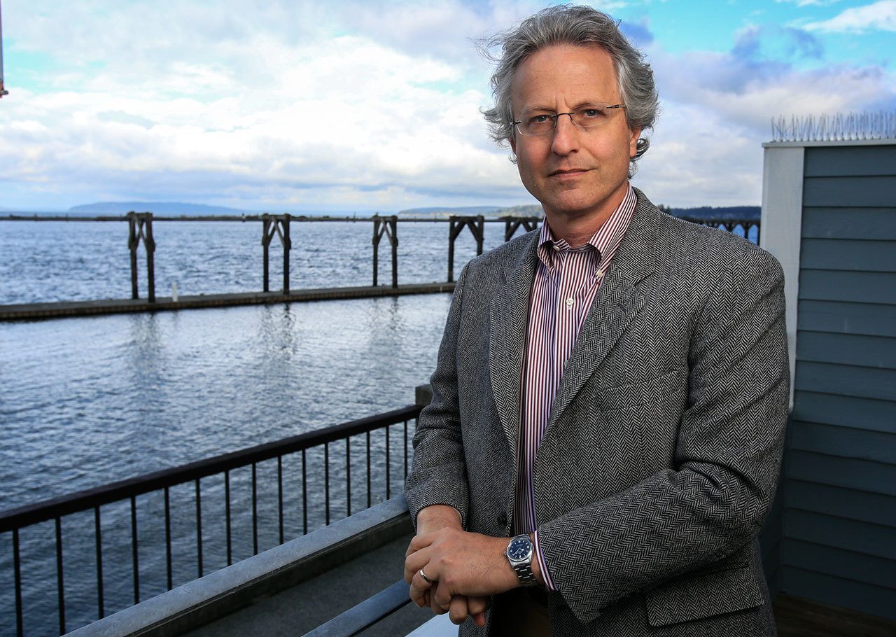 Dr. David Russian is the new CEO of Western Washington Medical Group, a practice of 90 some health care providers based in Everett. (Kevin Clark / The Herald)