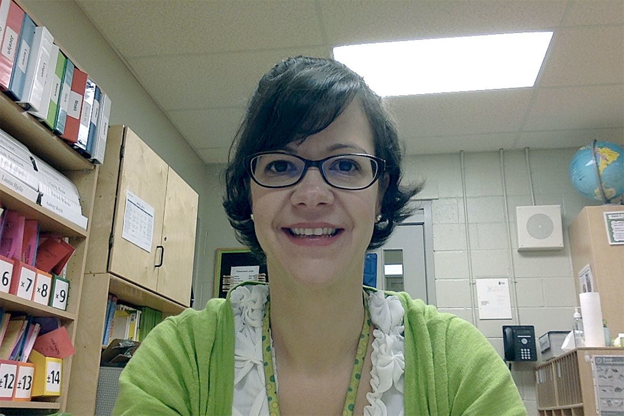 Kitten Vaa, a second-grade teacher at the private Brighton School in Mountlake Terrace, was named Sept. 28 as one of six state finalists for the 2016 Presidential Award for Excellence in Mathematics and Science Teaching. (Contributed photo)