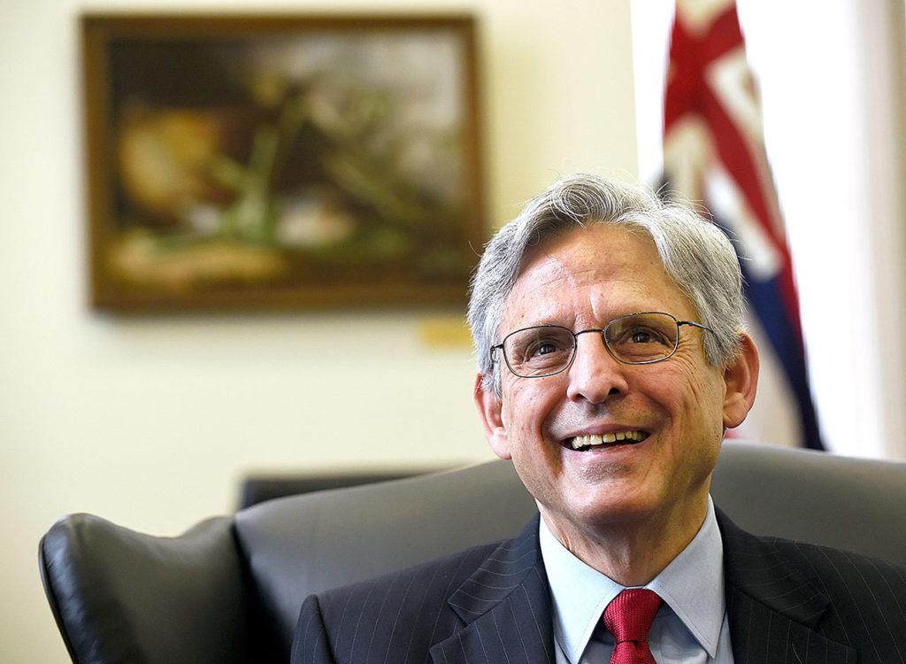 In this May 2016 photo, Supreme Court nominee Merrick Garland smiles on Capitol Hill in Washington. (AP Photo/Susan Walsh, File)
