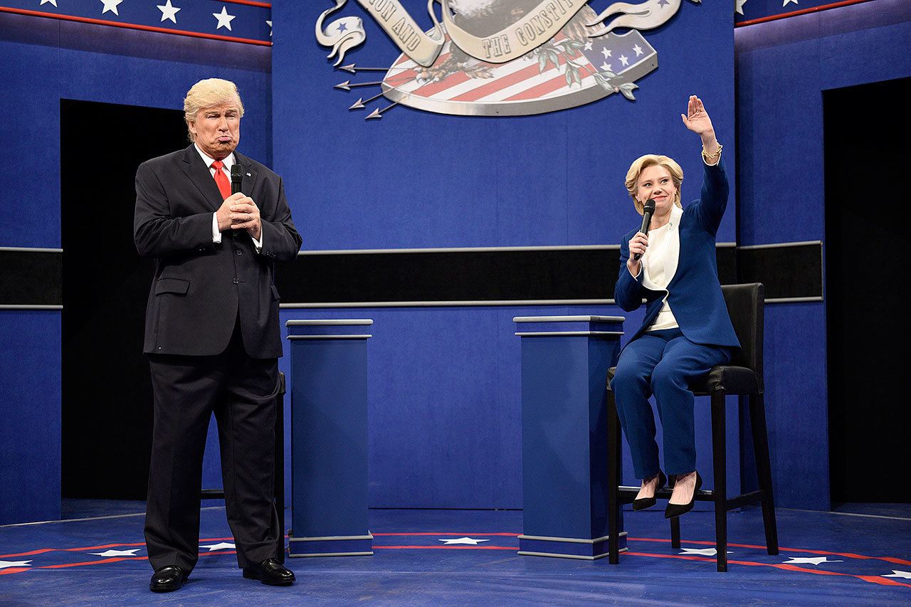 Trump calls SNL spoof ‘hit job,’ calls for end of show