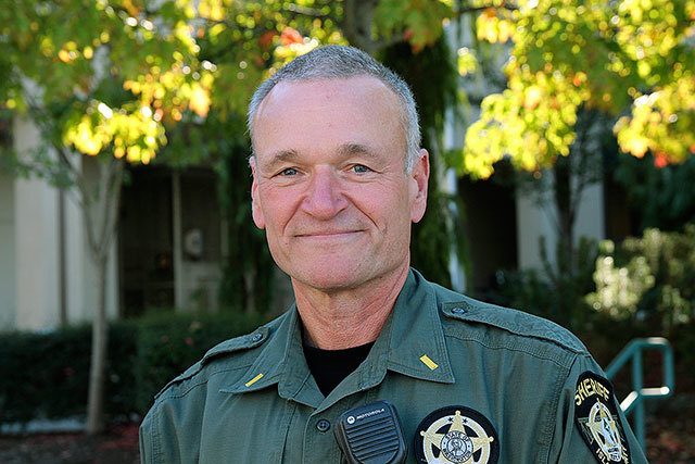 Lt. Mike Hawley, of the Island County Sheriff’s Office, caught the accused mall shooter in Oak Harbor on Sept. 24. (Jessie Stensland / Whidbey News-Times)