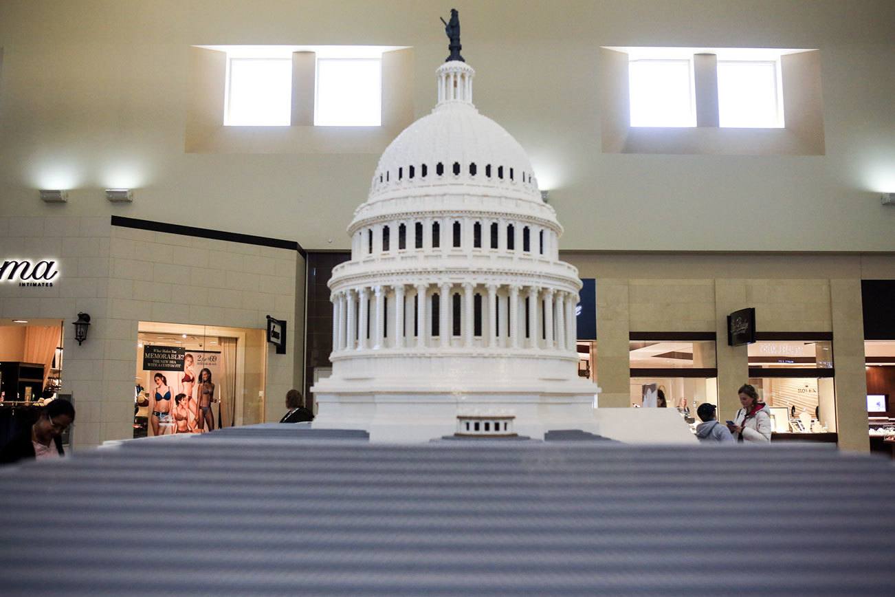 Lego Road Show Brings The Us Capitol To Alderwood Mall Heraldnetcom
