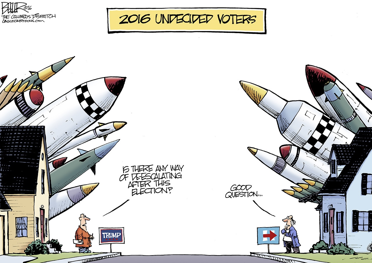 Editorial cartoons for Monday, Nov. 7