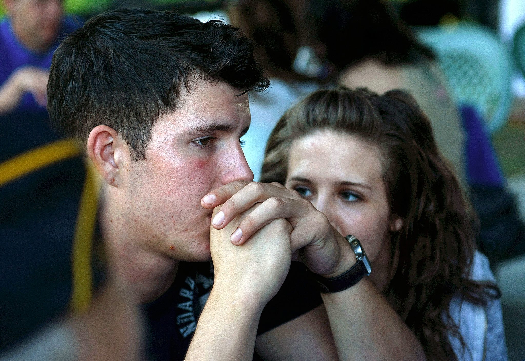 Jordan Finley and girlfriend Whitney Pahls at the American Legion picnic in Lake Stevens in 2011. Finley now lives in Louisville, Kentucky, and is studying for a master’s degree in divinity. He and Pahls married in 2014 and are expecting their first child in January. (Sarah Weiser / The Herald)