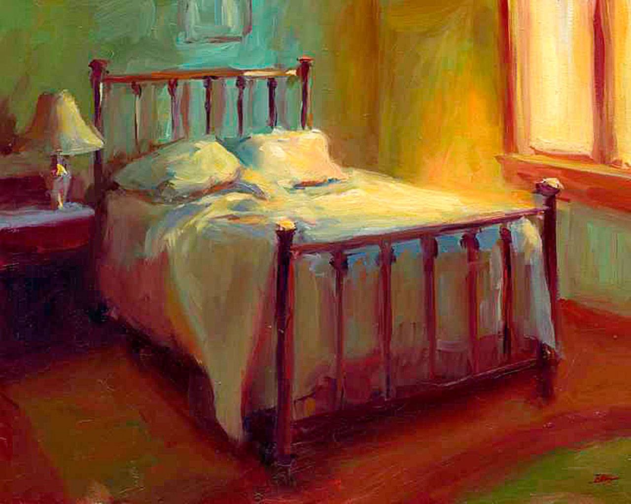 “Light Spread” 11x14 oil by Pam Ingalls