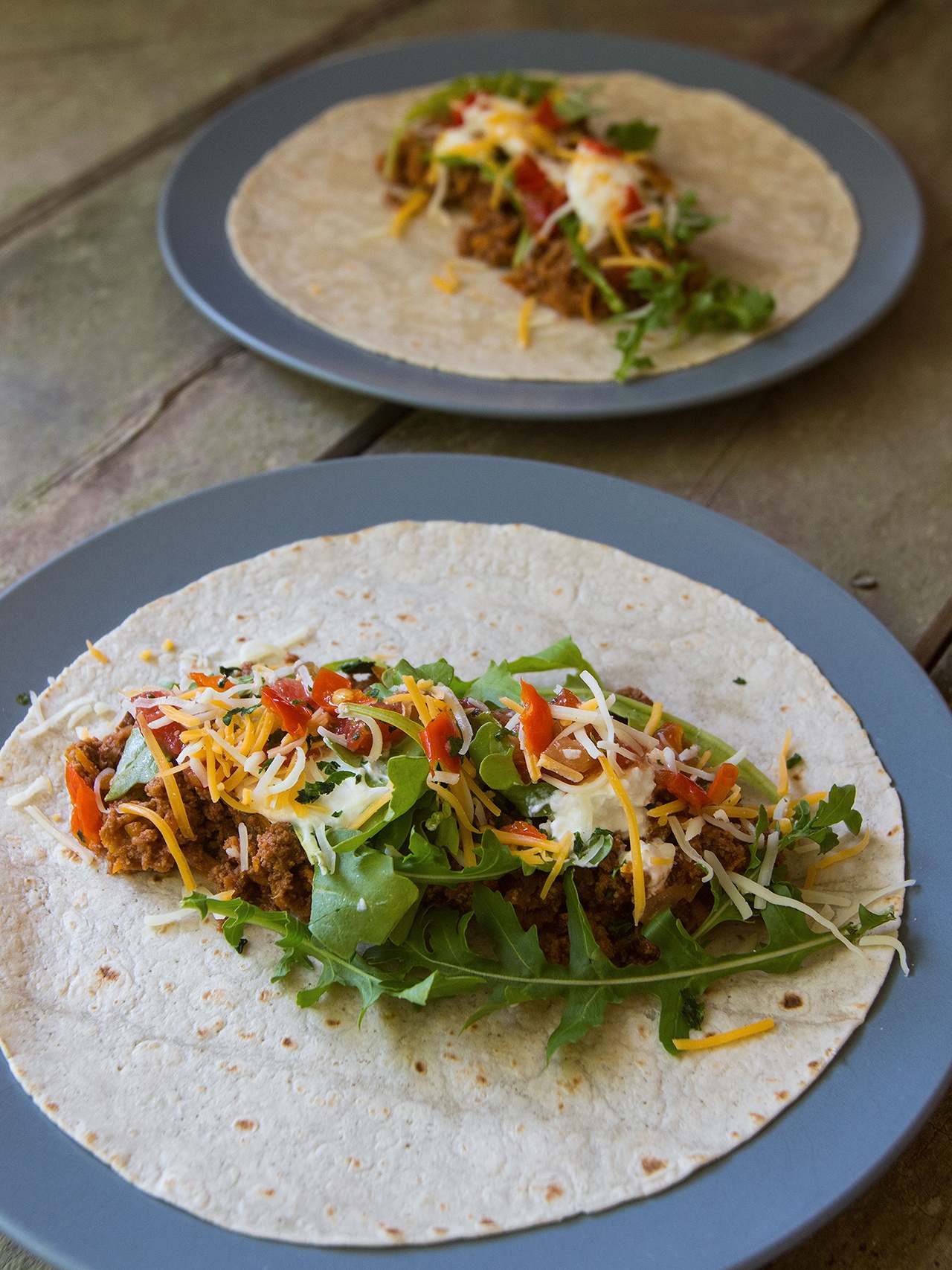 After making a batch recipe of taco meat and seasoning, Rose McAvoy seals up one of the three taco meals to go into a freezer for later use. (Andy Bronson / The Herald)