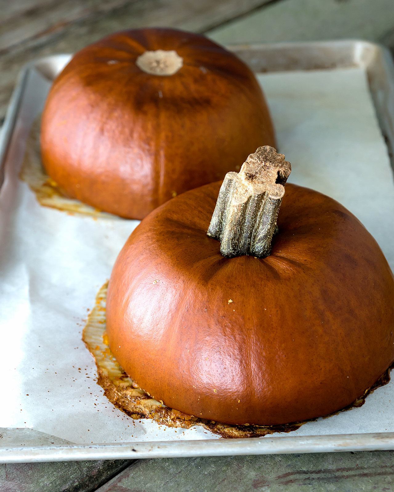 Recipe for easy peasy sugar pumpkin puree