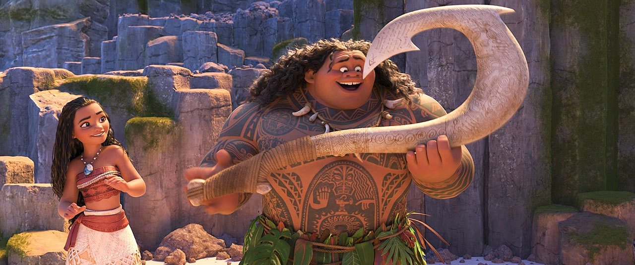 The Ocean Chose Me - Maui Moana Disney Movie Character Maui and