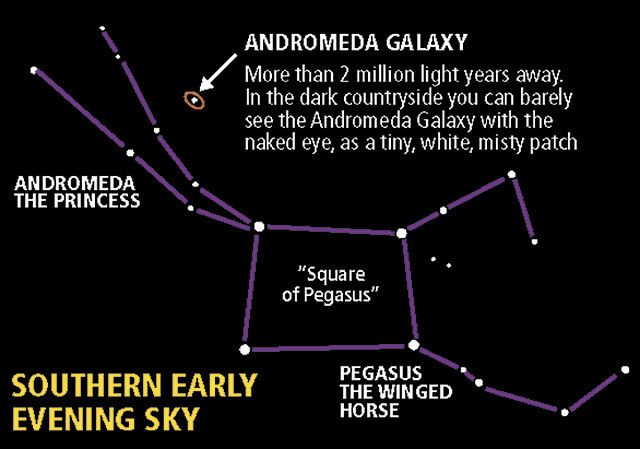 You might have to strain to see the Andromeda Galaxy