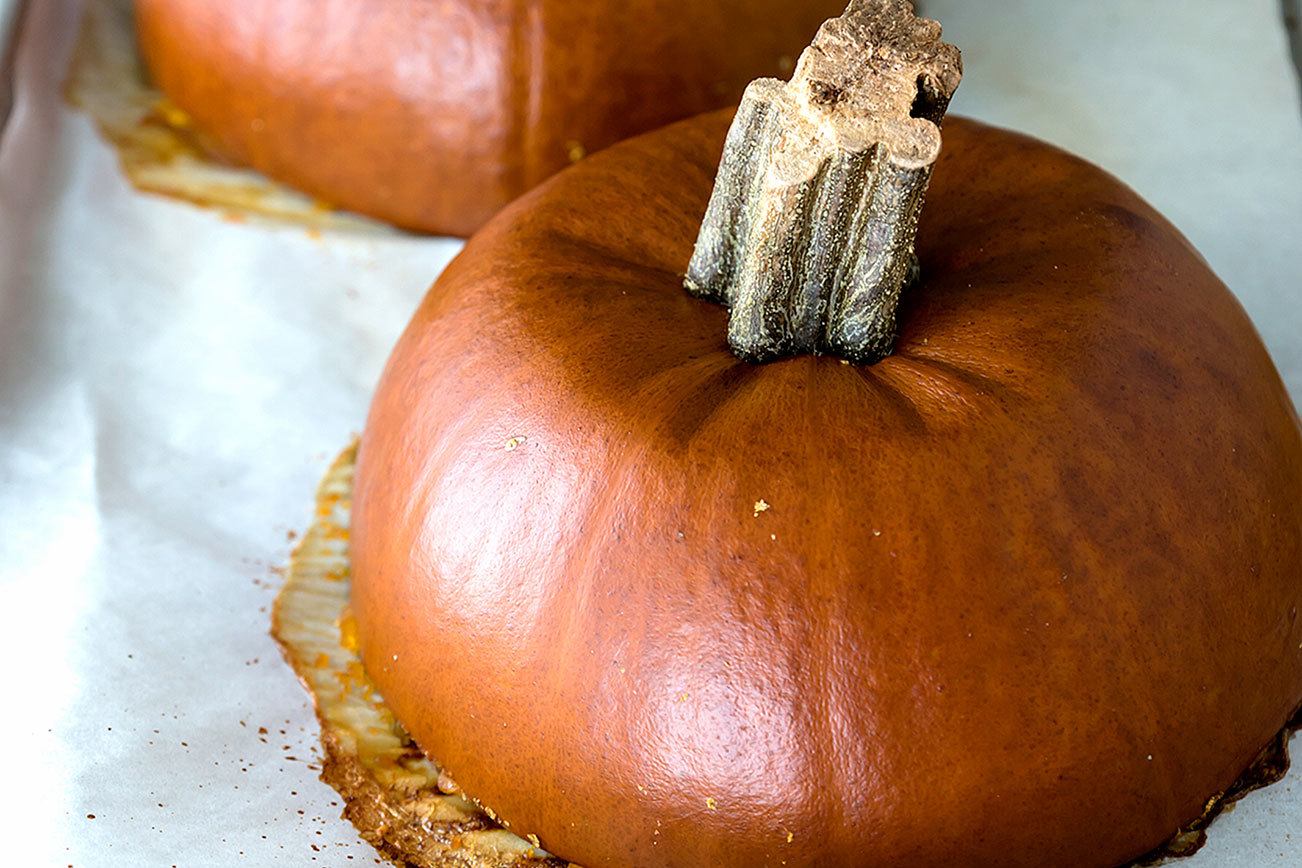 Recipe for easy peasy sugar pumpkin puree