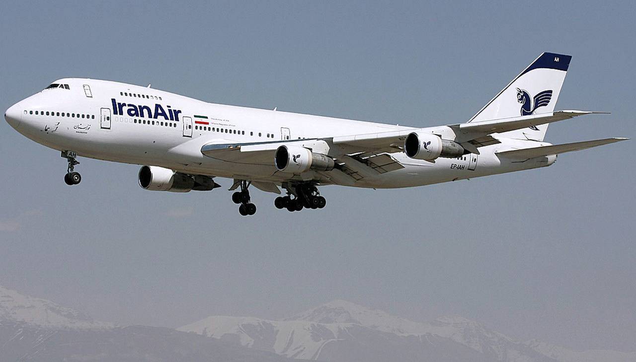 An Iran Air Boeing 747 in 2009. (Shahram Sharifi via Wikimedia Commons)