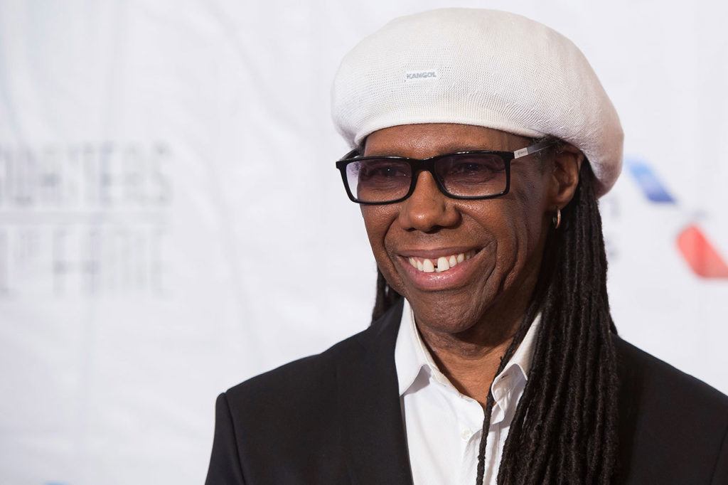 In this June 2016 photo, inductee Nile Rodgers attends the 47th Annual Songwriters Hall of Fame Induction Ceremony and Awards Gala at the Marriott Marquis Hotel in New York. The rock hall said Tuesday, Dec. 20, it would give a special award to Rodgers, whose disco-era band Chic failed again to make the cut after its 11th time nominated. (Photo by Charles Sykes/Invision/AP, File)
