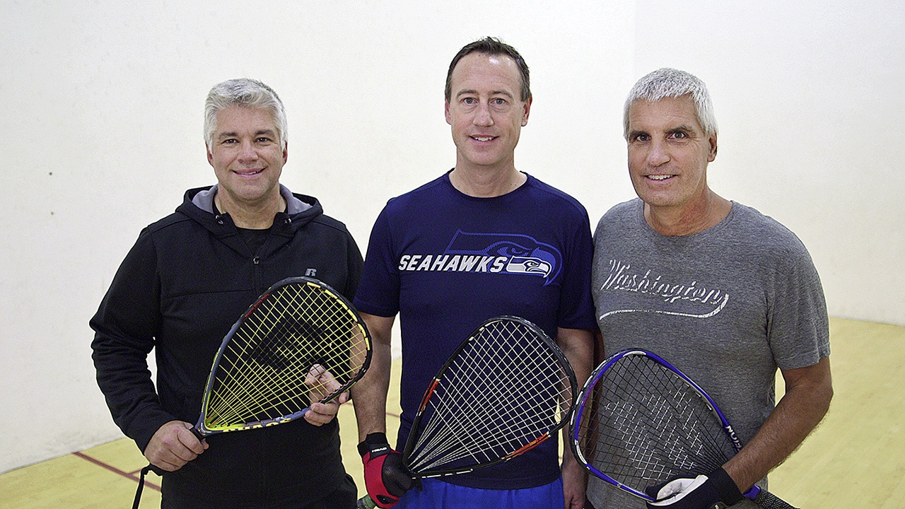 From left, Doug Traina, Rob Read and Scott Korthuis. (Red Cross)
