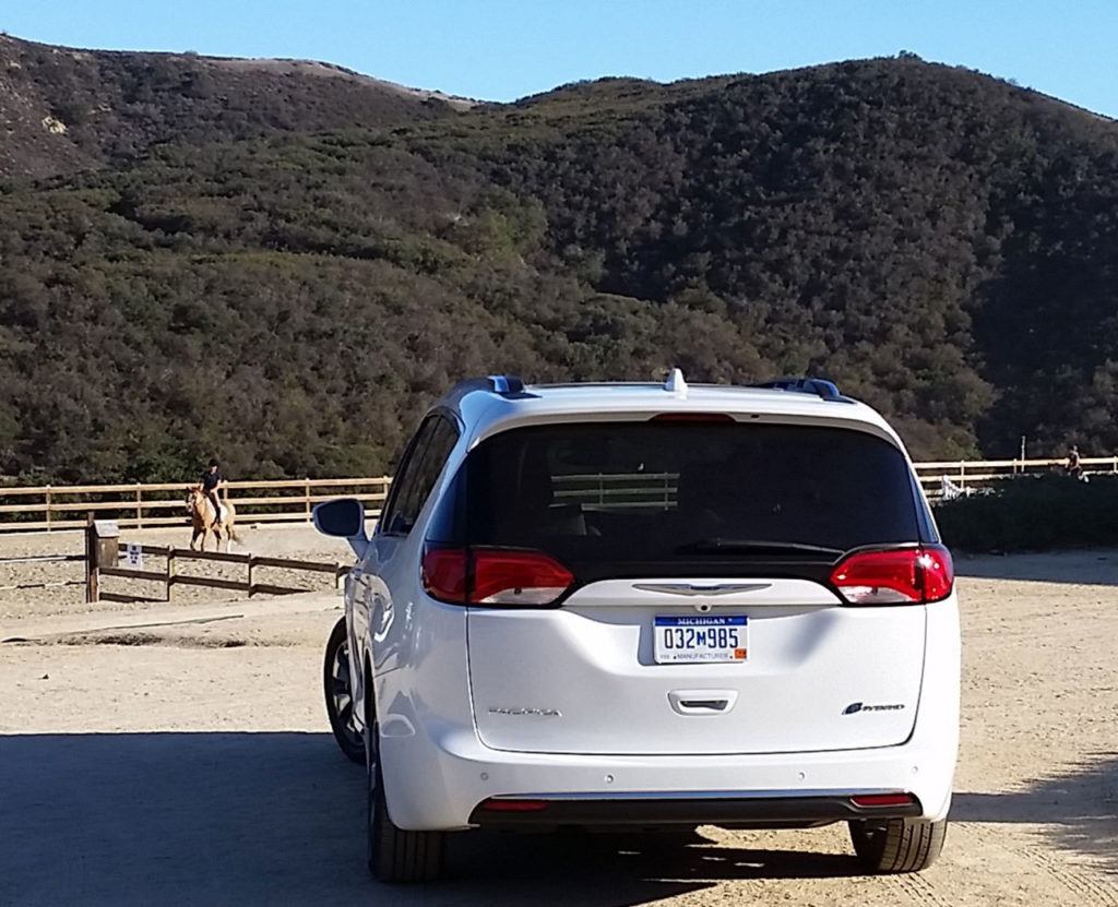 The 2017 Chrysler Pacifica Hybrid has a combined fuel economy rating (MPGe) of 84 mpg for city driving. (Mary Lowry / Special to The Herald)
