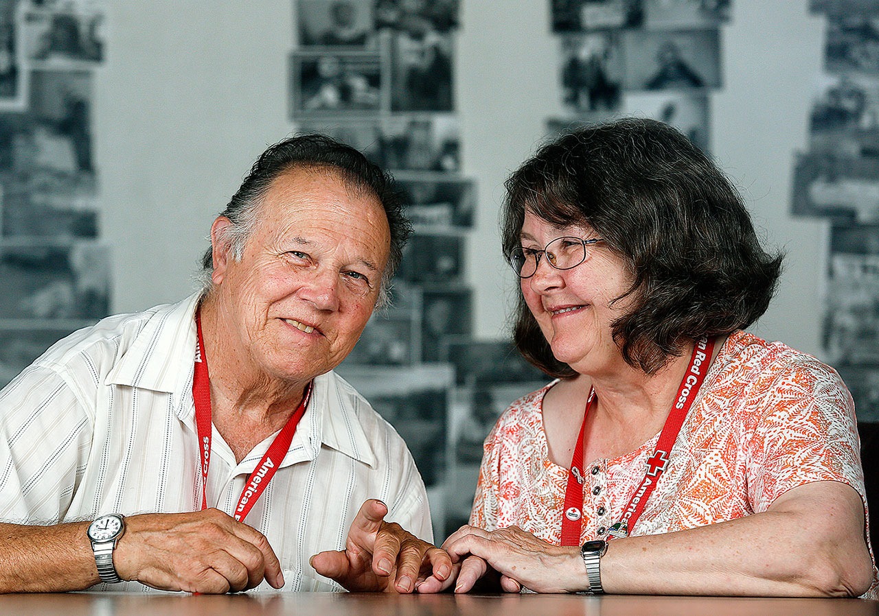 Richard and Kathy Kennard of Snohomish. (Dan Bates / Herald file)