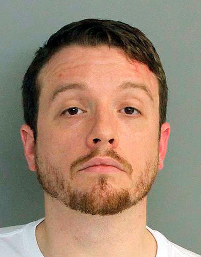 This Dec. 27 photo shows South Carolina Rep. Chris Corley, who authorities said attacked his wife in their Graniteville home. He was charged with first-degree domestic violence. (Aiken County Detention Center via AP)