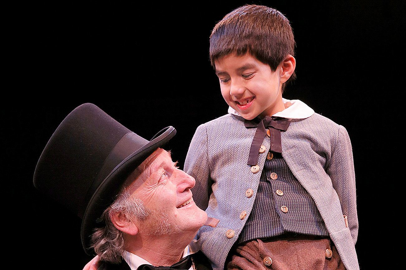 Mukilteo boy plays Dickens’ Tiny Tim
