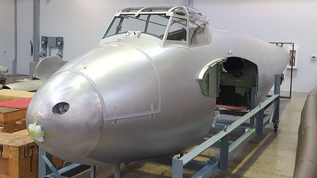 Assembling the de Havilland Mosquito at Flying Heritage Center