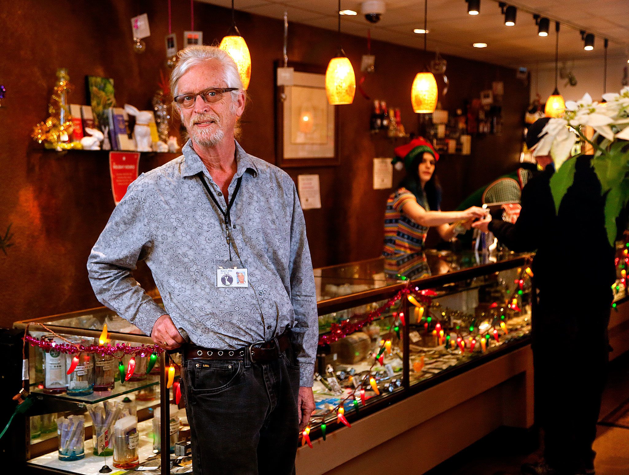 He doesn’t think they will, but White Rabbit Cannabis owner, Bruce White says it would be devasting for him and his wife if the new administration were to actually put a stop to marijuana sales. (Dan Bates / The Herald)