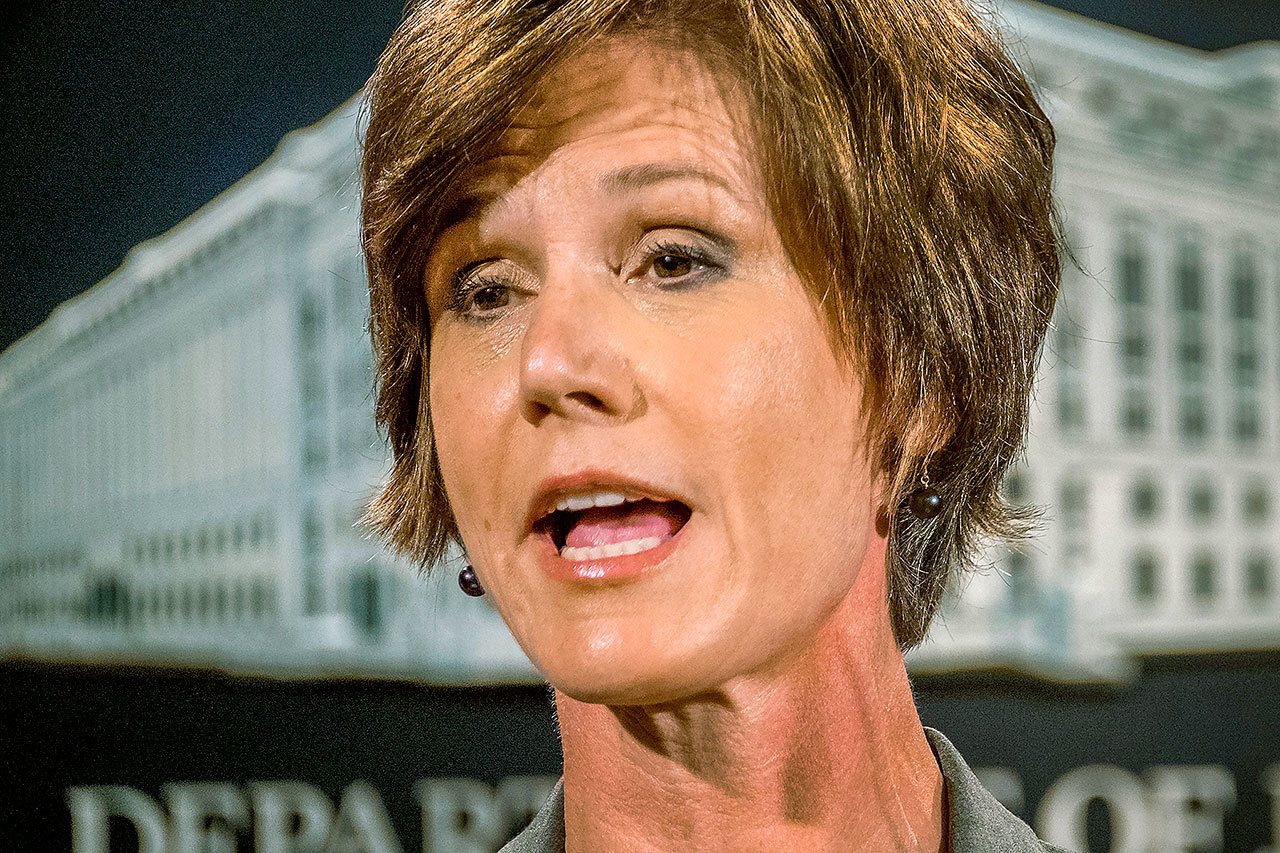 Former Deputy Attorney General Sally Yates. (AP Photo/J. David Ake, File)