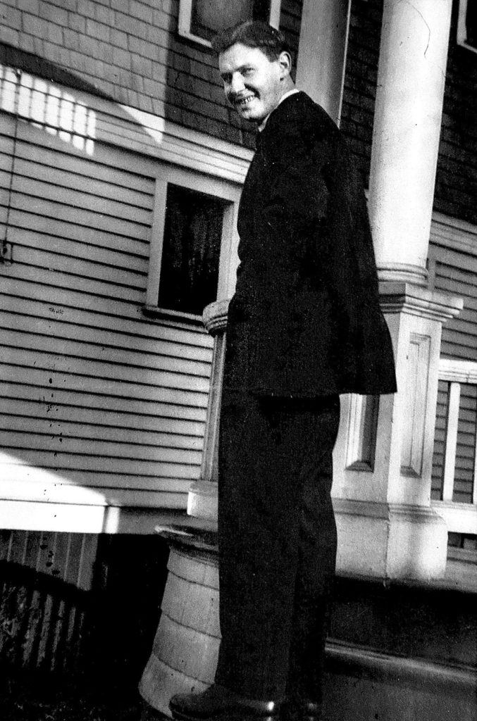This photo of Charles Curtiss, the National Guard lieutenant killed in the Everett Massacre, was taken in 1915, the year before the waterfront shootings. (Photo courtesy of Frank Melder, Jr.)
