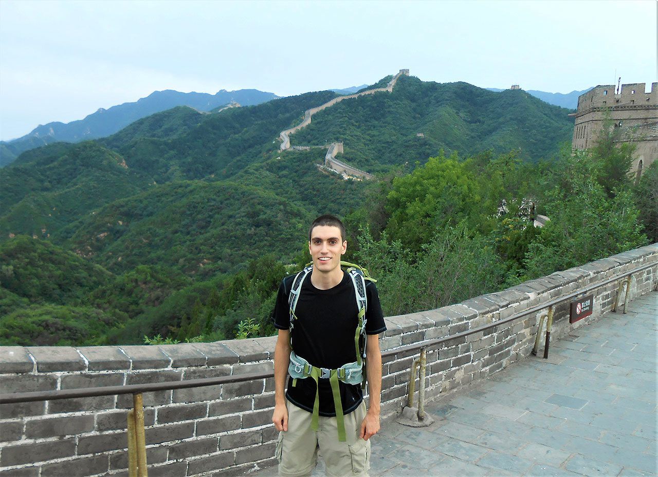 Josh Smith went to China to see the Great Wall in 2014. (Josh Smith photo)