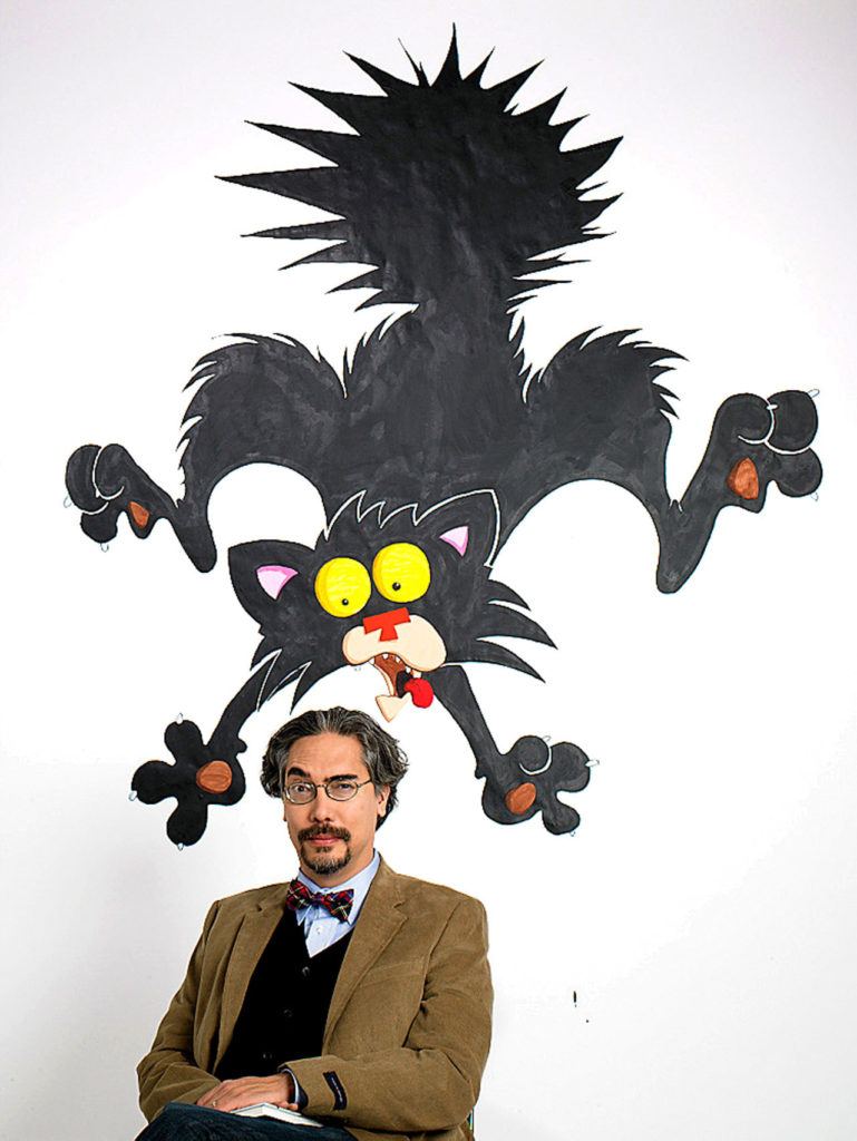For his latest &ldquo;Bad Kitty&rdquo; book, Nick Bruel wants readers to question the purpose of standardized tests. (MacMillan Children&rsquo;s Publishing Group photo)
