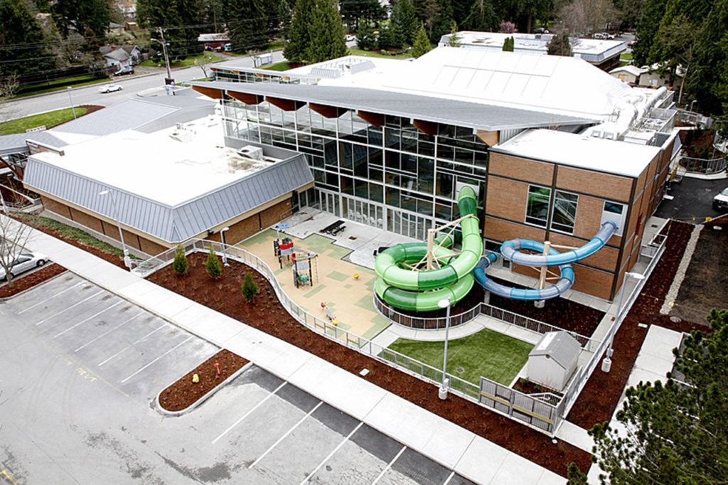 The Lynnwood Recreation Center opened in 2011 and is one of the most popular destinations in the city. (City of Lynnwood)
