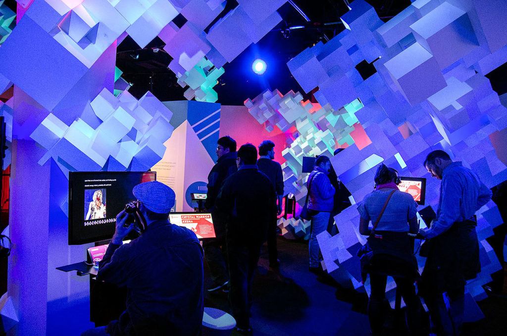 “Indie Game Revolution” is one of several pop culture-themed exhibits at the Museum of Pop Culture, formerly the EMP Museum. (Brady Harvey / Museum of Pop Culture)
