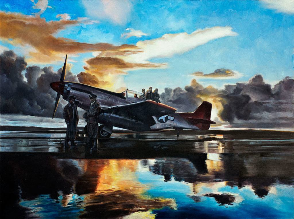 Tuskegee Airmen: “The calm between the storms,” by Chris Hopkins
