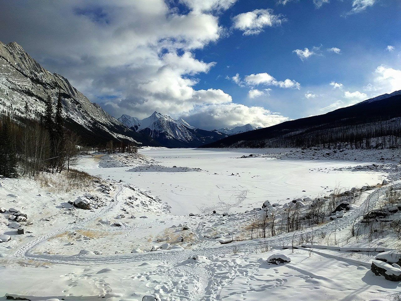 Most recently, Smith saw Medicine Lake at Jasper National Park in Alberta, Canada. (Josh Smith photo) 
