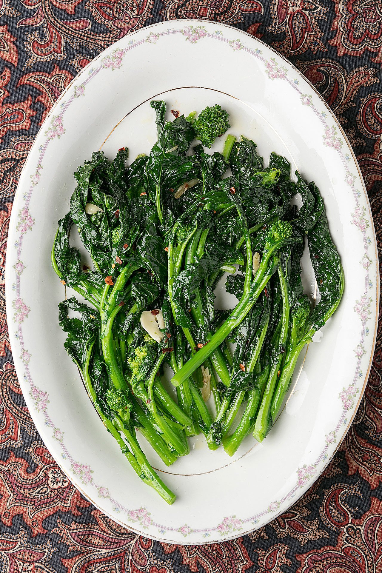 Sauteed Broccoli Rabe pairs well with any Italian-style dish. (Photo by Goran Kosanovic for The Washington Post)
