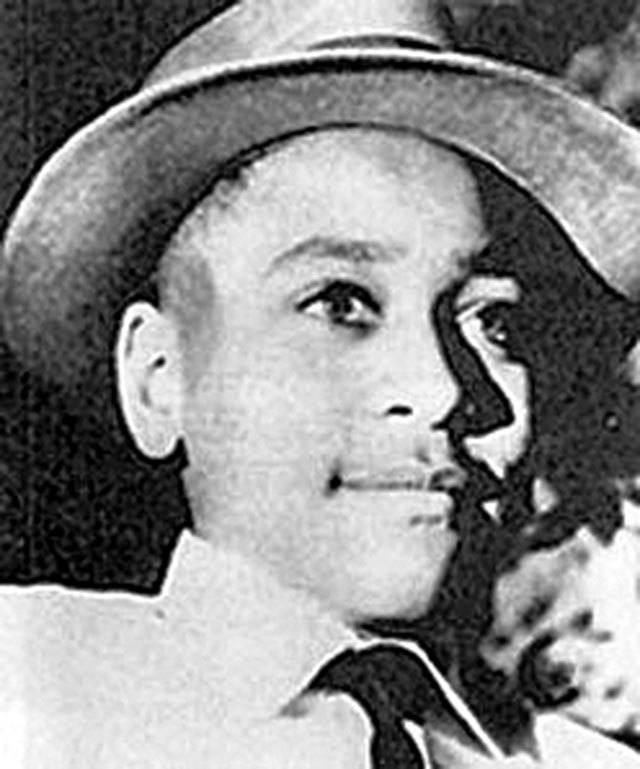 Emmett Till at Christmas 1954 taken by Mamie Till Bradley (Wikipedia)