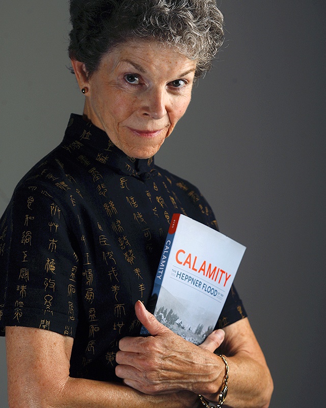 Former Herald Executive Editor Joann Byrd, who also served as co-chairwoman of the Pulitzer Prize Board, in a 2009 photo after the publication of her nonfiction book about a deadly 1903 flash flood in Oregon. Byrd talked last week about journalism in the age of President Donald Trump. (Dan Bates / The Herald)