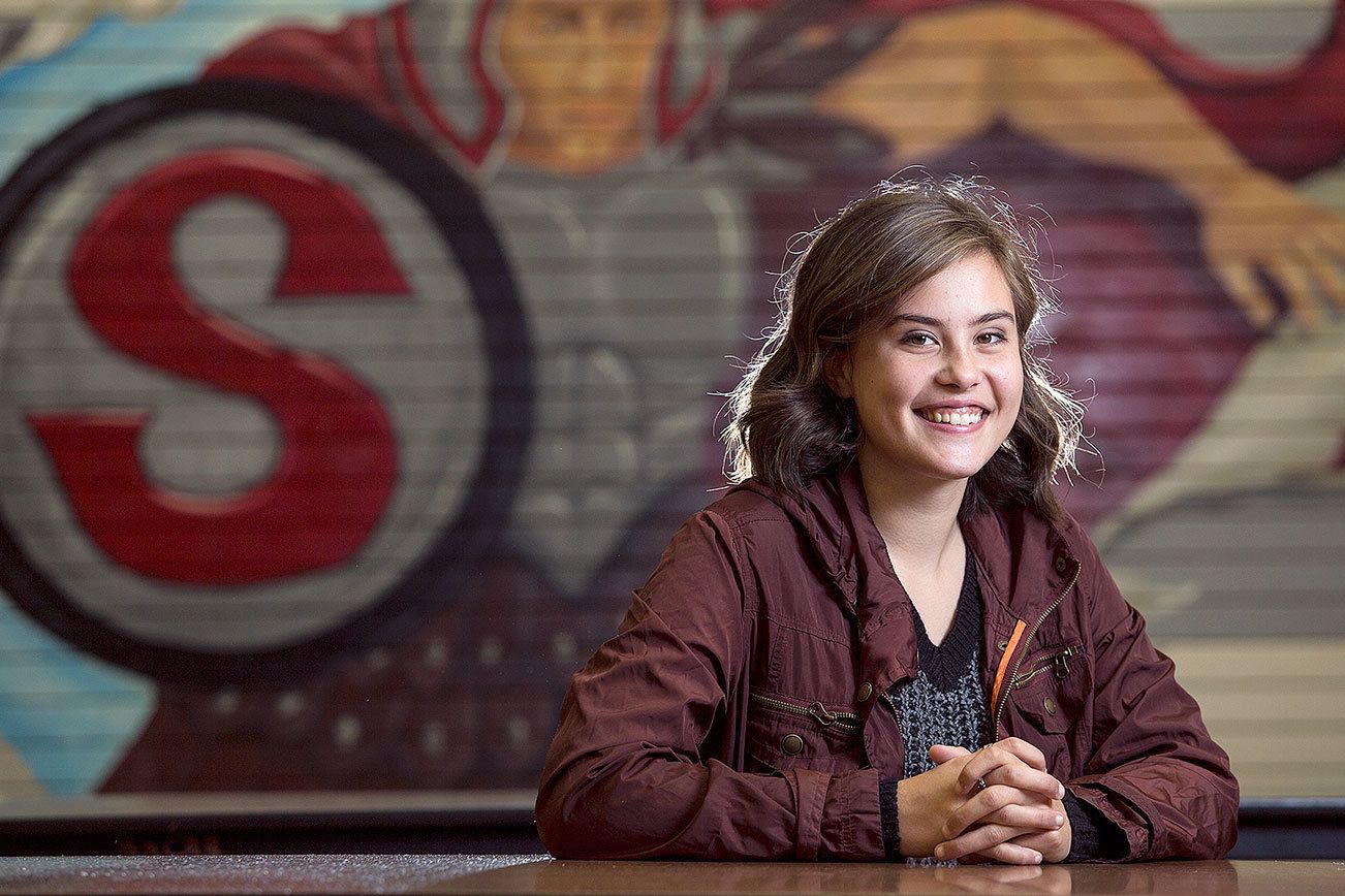 No fear: Stanwood High School senior sets her sights high